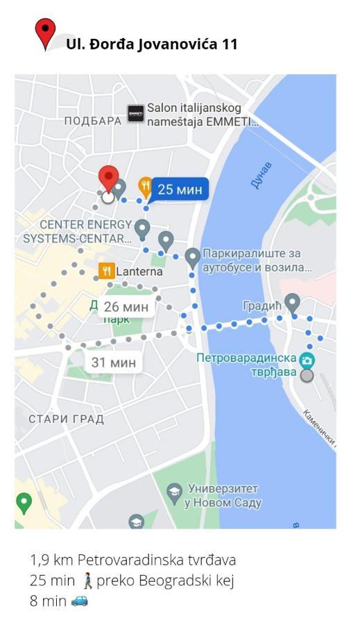 Apartament Soul Stan Na Dan Nowy Sad Zewnętrze zdjęcie